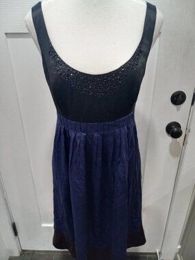 Mac & Jac Silk Sleeveless Sequin Women Dress Size 10
